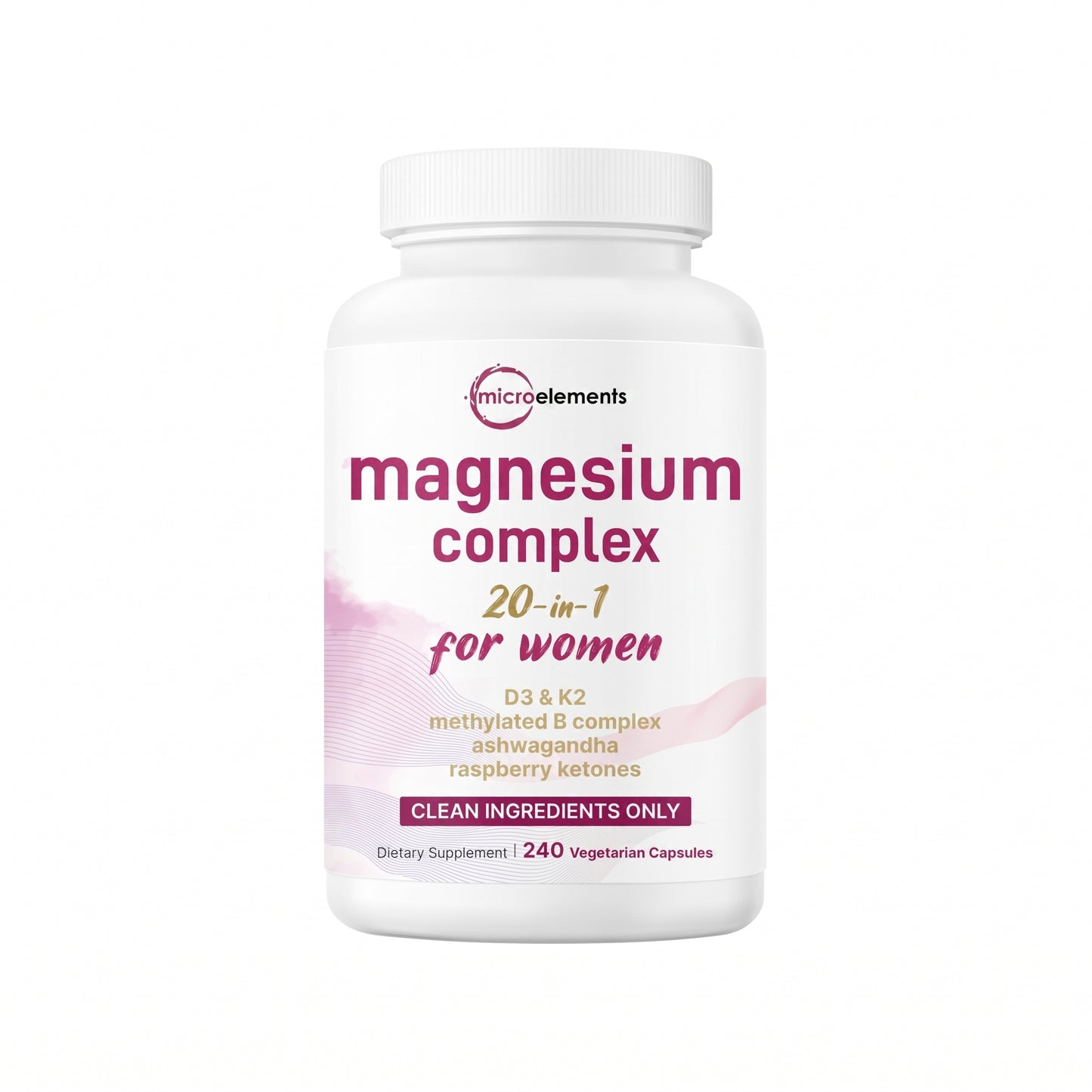 Complejo de Magnesio 20 en 1 para Mujeres