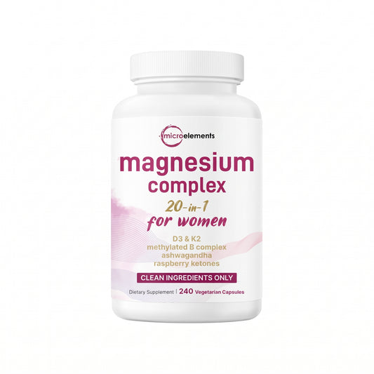Complejo de Magnesio 20 en 1 para Mujeres